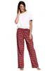 Women Plaid Pajama Pants Sleepwear