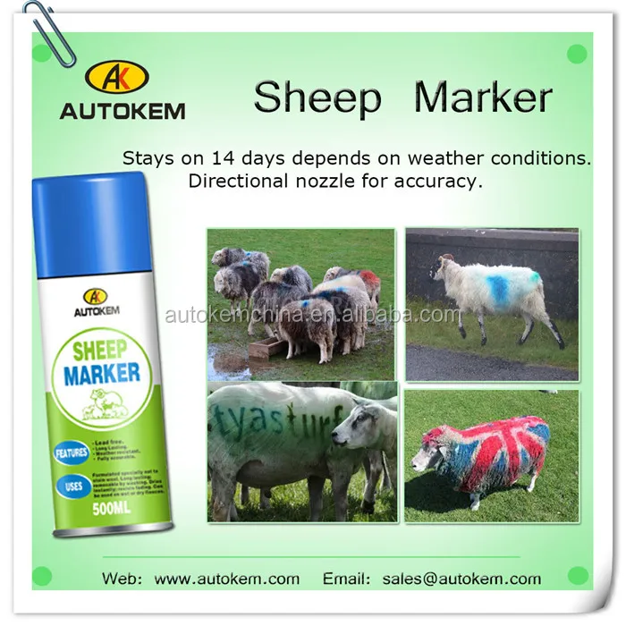 Sheep Marking Paint,Sheep Marker,Animal Marking Spray Paint For Sheep,Spray Sheep Paint Marker