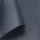 Microfiber fabric leather Lichee design PU leather