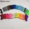 Weiou High Quality 8mm Polyester Fashion Sports Casual Shoe Lace Solid Single Layer Flat Sneakers Shoelace Amazing 47 Colors