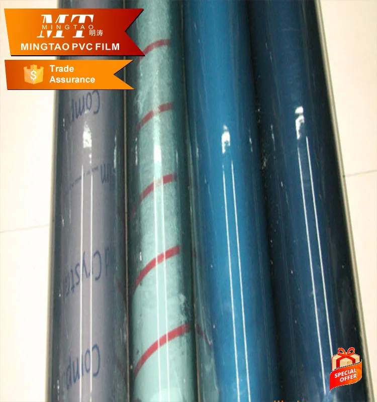 High transparent super clear pvc film for tent and boat window usage