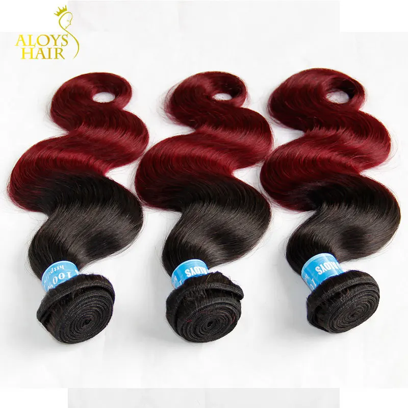 Buy Ombre Hair Extensions 6a Peruvian Virgin Hair Body Wave 3pcs