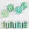 2mm Blue iridescent glitter for Nail Art Face Body Craft Leather