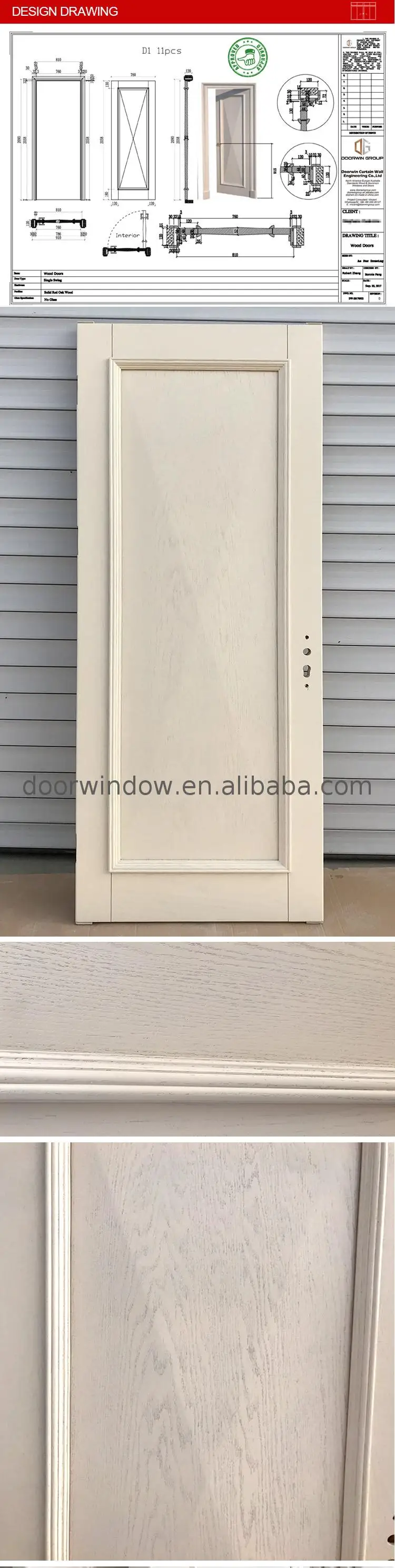 Wood solid wooden door fancy room door/gate design