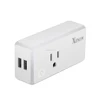 Xenon Wireless Wifi 15A 2 USB US Smart Socket Power Plug, Works With Alexa and Google Home IFTTT