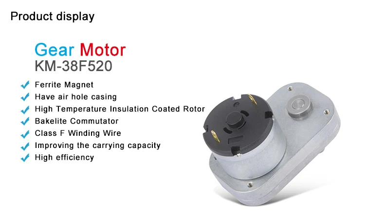 Low noise low volt 5v dc motor with gearbox torque oem