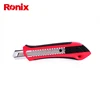 Ronix Multiuse Retractable Art Knife Cutter With Snap Off Stainless Steel Blade RH-3006