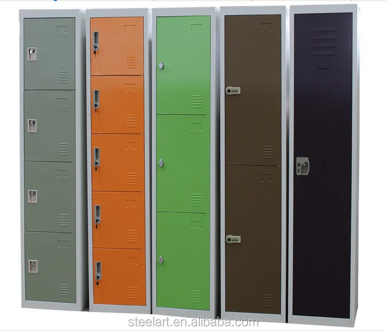 Ropa de armario de almacenamiento de Metal gimnasio/escuela gabinete