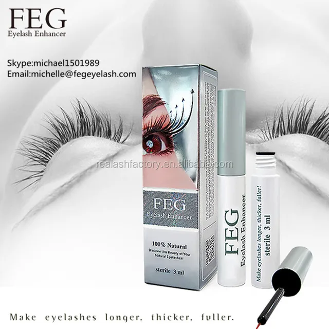 safe & natural ingredients fda approved eyelash serum feg