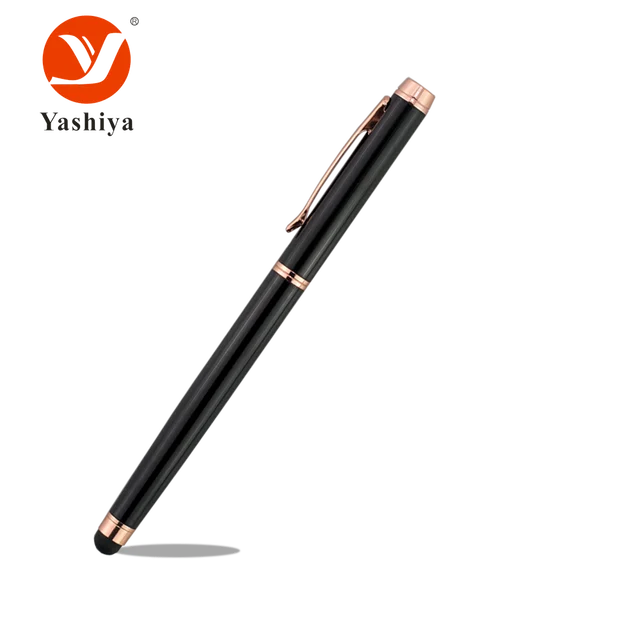 high quality business gift metal roller ball pen with stylus
