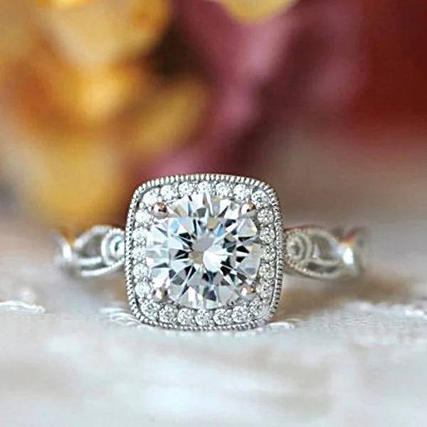 New Luxury 100% 925 Sterling Silver Rings for Women Wedding Engagement Cubic Zirconia Jewelry girls gift
New Luxury 100% 925 Sterling Silver Rings for Women Wedding Engagement Cubic Zirconia Jewelry girls gift