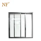 Office Interior Soundproof Insulated Double glazed Sliding Window
