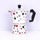 3 Cups Stovetop Aluminum Espresso Coffee Maker Household Coffee Pot Moka Coffee Pot