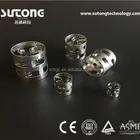 Good Pre-Sales Service and After Sales Service Column Random Packing Metal Pall Ring
