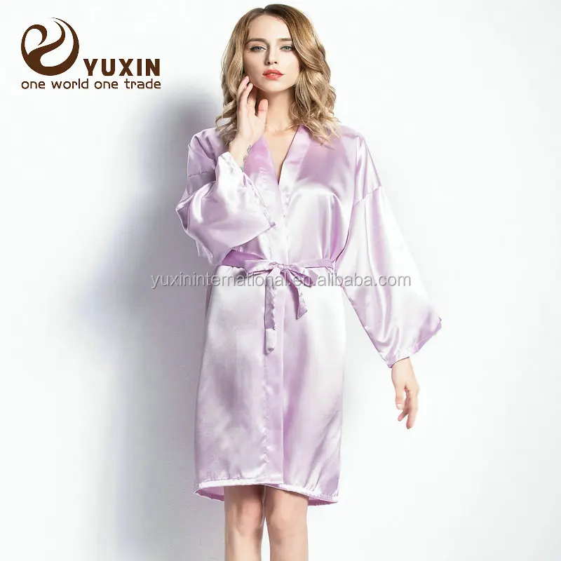 wholesale silk robes Factory wholesale satin plain bath robe satin robe silk robe WR010, Many colors
wholesale silk robes Factory wholesale satin plain bath robe satin robe silk robe WR010, Many colors