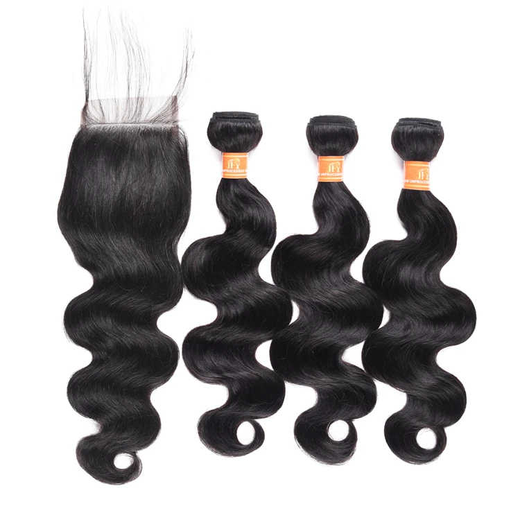 Raw Black Hair Extensions Bodywave Virgin Human Hair Brazilian Hair Bundles With Closure
Raw Black Hair Extensions Bodywave Virgin Human Hair Brazilian Hair Bundles With Closure