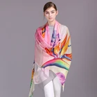 lady acrylic scarf 100 cotton fabric wholesale