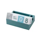 Supplies Custom Multifunctional Pen Phone Holder Wooden Desk Calendar Base
