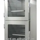 Stainless steel upright holding cabinet showcase
