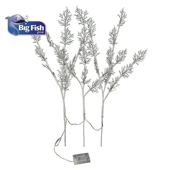 Room Essentials Cafe Aaa Battery White Fir Branch Led Lights