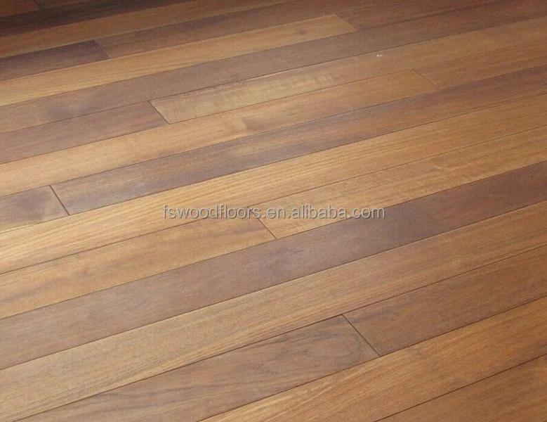 oil finish Asian teak long plank wood flooring