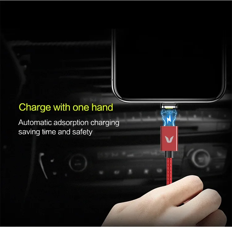 2019 Wholesale High Technical PU Leather Data Line 3 in 1 Travel Usb Charger with Cable Magnetic USB Cable - ANKUX.COM