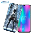 OEM Printing black TPU phone case Protector Cover for Honor 8X 20 Lite case Back To The Future