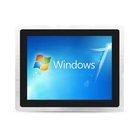 i5 fanless embedded touch screen panel pc 15 inch industrial capacitive panel pc