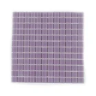 Foshan popular 4mm thin children room wall decorative purple glass mosaic tiles