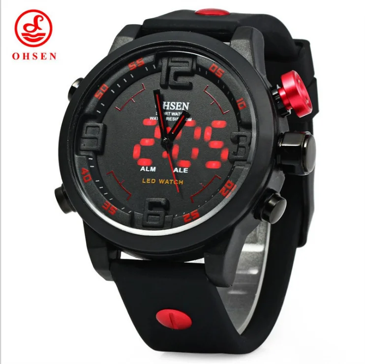 OHSEN AD2820 Men's Fashion Trend LED Double Movement Multi-function Watch, Colourful
OHSEN AD2820 Men's Fashion Trend LED Double Movement Multi-function Watch, Colourful