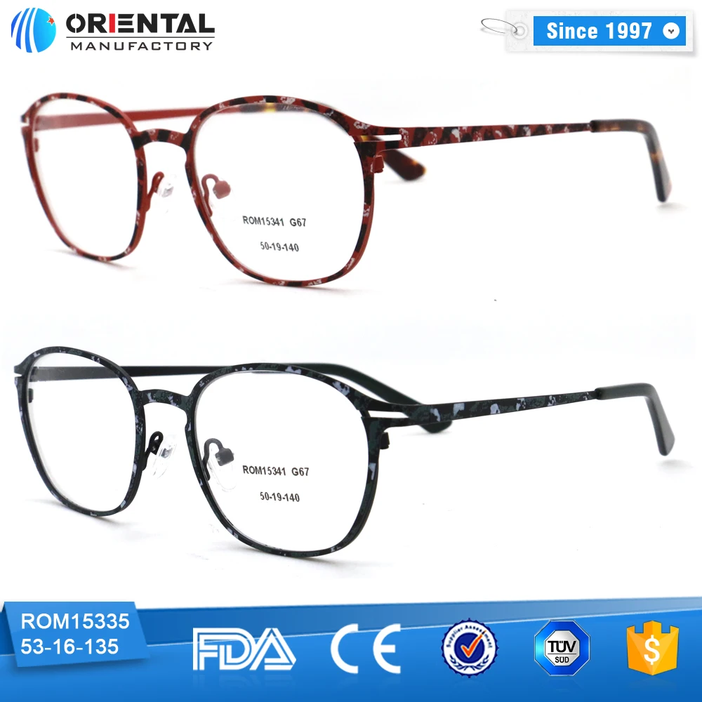 Ultrathin Metal Frame Colorful Eyewear Frame - Buy Eyewear ...