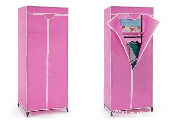 Non-woven bedroom furniture wardrobe closet combination folding wardrobes simple wardrobe cloth cabinet closets guarda roupa