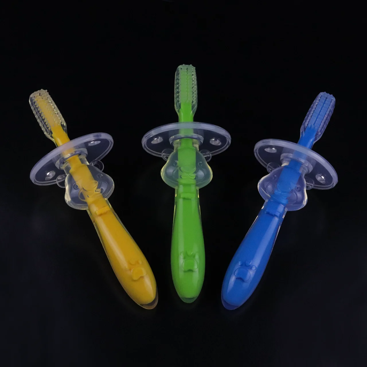 100% Food Grade Silicone Kids Training Toothbrushes Child Dental Oral Care Brush, Browm/white/yellow/custom
100% Food Grade Silicone Kids Training Toothbrushes Child Dental Oral Care Brush, Browm/white/yellow/custom