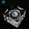 Factory Wholesale 3D Laser Engravingal Al Aqsa Mosque Islamic Muslim Religious crystal cube promotional gift