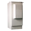 Hinged door with security key telecom equipment outdoor cabinet