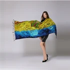 Classic Silk New Design Brushed Shawls