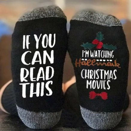 Custom Words on Socks Unisex IF YOU CAN READ THIS BRING ME Christmas Socks Novelty Funny socks
Custom Words on Socks Unisex IF YOU CAN READ THIS BRING ME Christmas Socks Novelty Funny socks