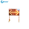 Hot sale luminous safety signs led road safety signal sign portable led traffic road arrow sign