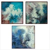 good weather resistance colorful painting indoor abstract smoke Adornment picture