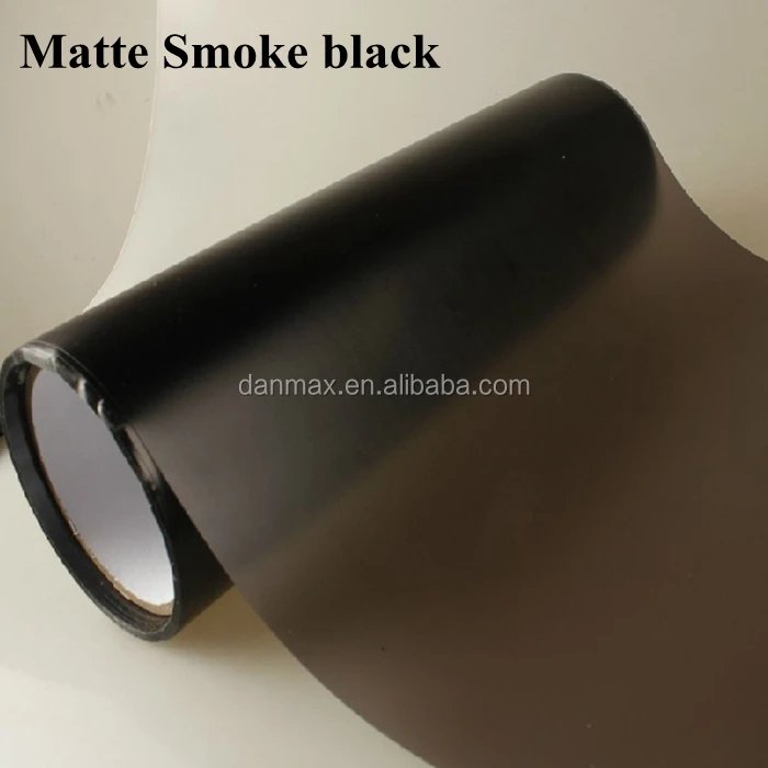 smoke black car headlight / fog light protective matte light