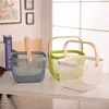 2019 Hot products vegetable and fruit metal egg storage basket with handle