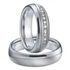 custom platinum rings for men wedding band jewelry steel couple rings love forever with names