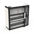 New design 11U 48p 56p 2row electrical metal distribution box 19' Rack Cabinet for MCB surface mounted S 545*564*176.5mm