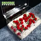 UNIVERSE single transparent plexiglass storage box acrylic storage drawer acrylic storage trunk