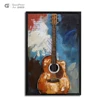 Decorative wood crafts and art hanging music sculpture wall art modern painting