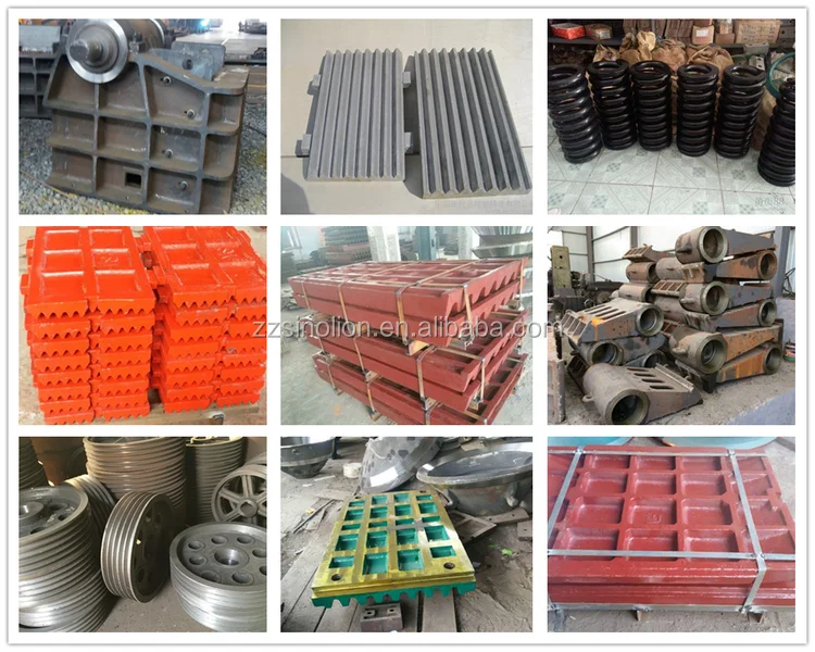 jaw crusher spare parts