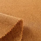 Cheap price knitting brushed khaki tc french terry cloth fabric cotton plain