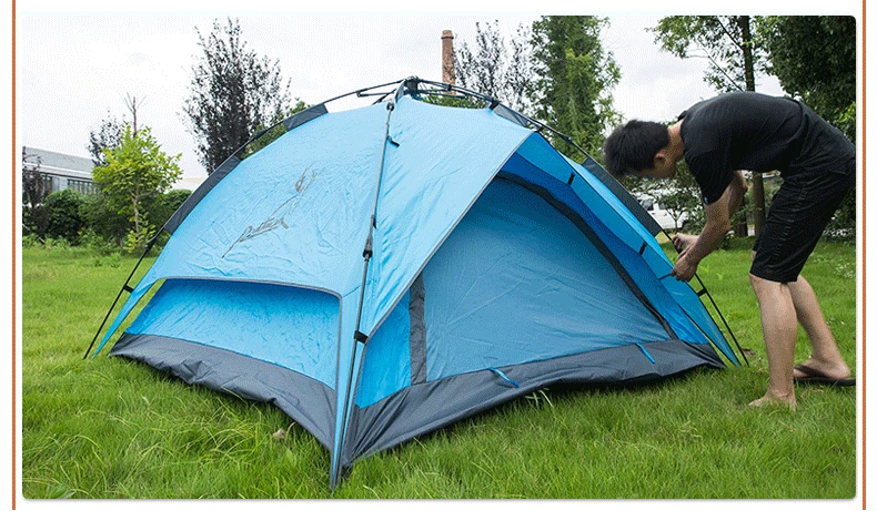 Customized High Quality 4 Person Custom Waterproof Camping Tent