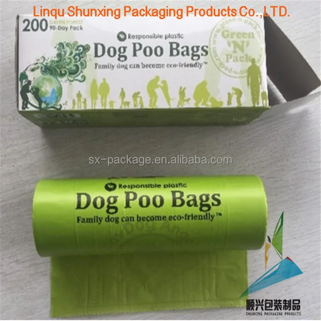 dogpoop,poopout customized eco friendly a oxo-biodegradable pet waste dog poop