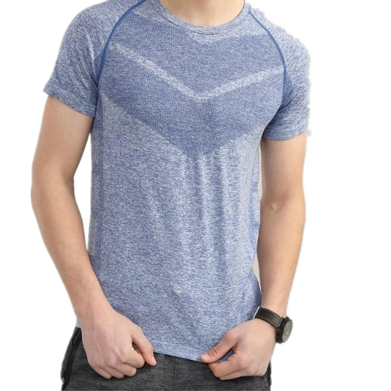 Men's Coolmax Yard Short Sleeves Seamless T-shirt O-neck Sports Running Gym Wear Clothing, Customized colors
Men's Coolmax Yard Short Sleeves Seamless T-shirt O-neck Sports Running Gym Wear Clothing, Customized colors